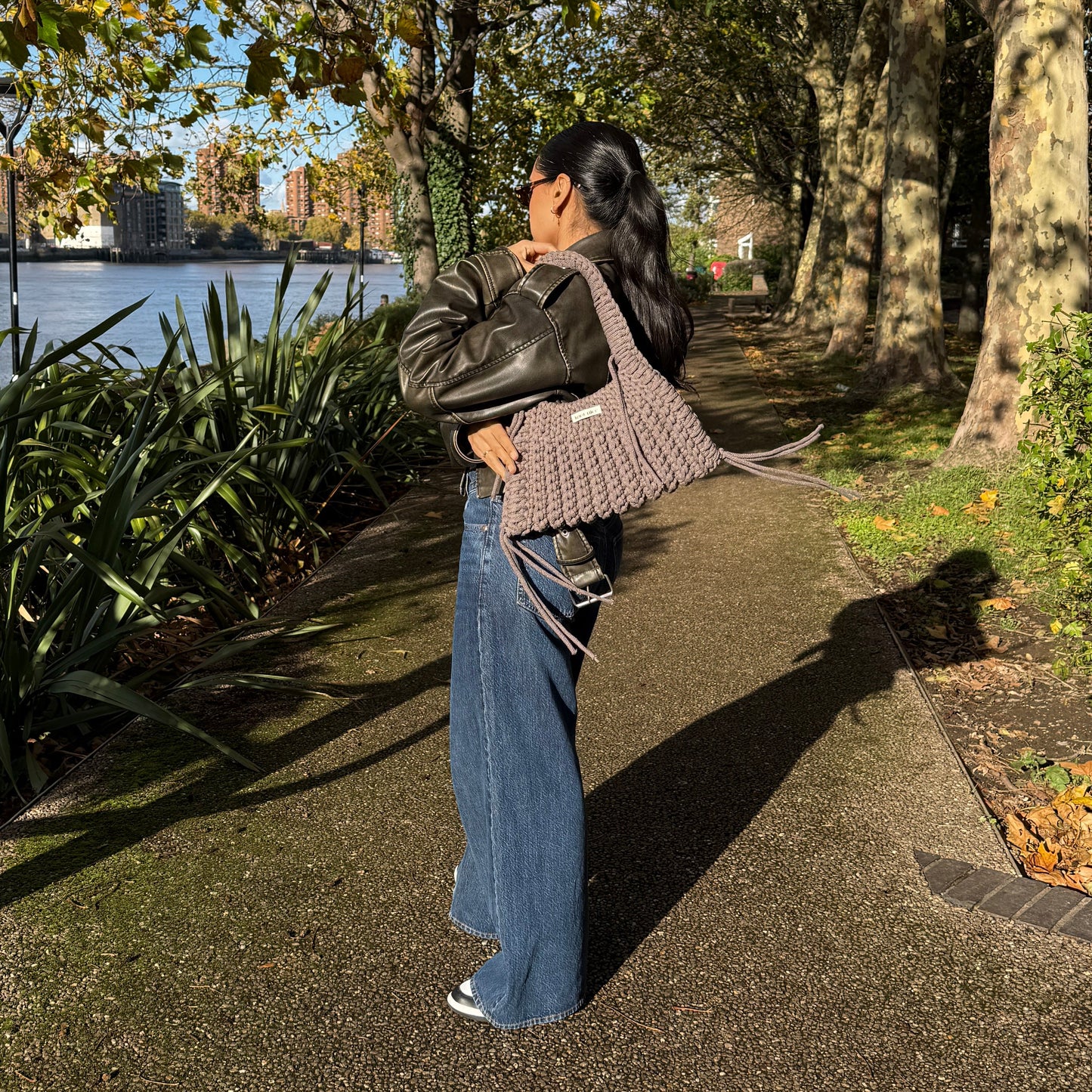 trapeze bag - earth