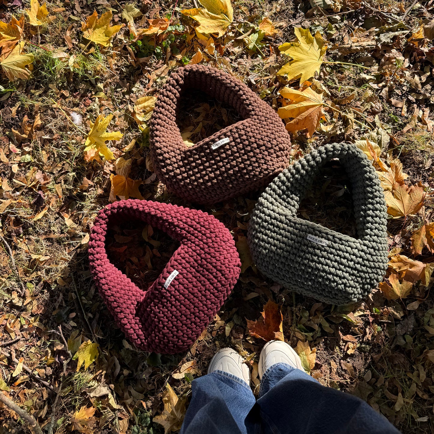 egg bag - khaki