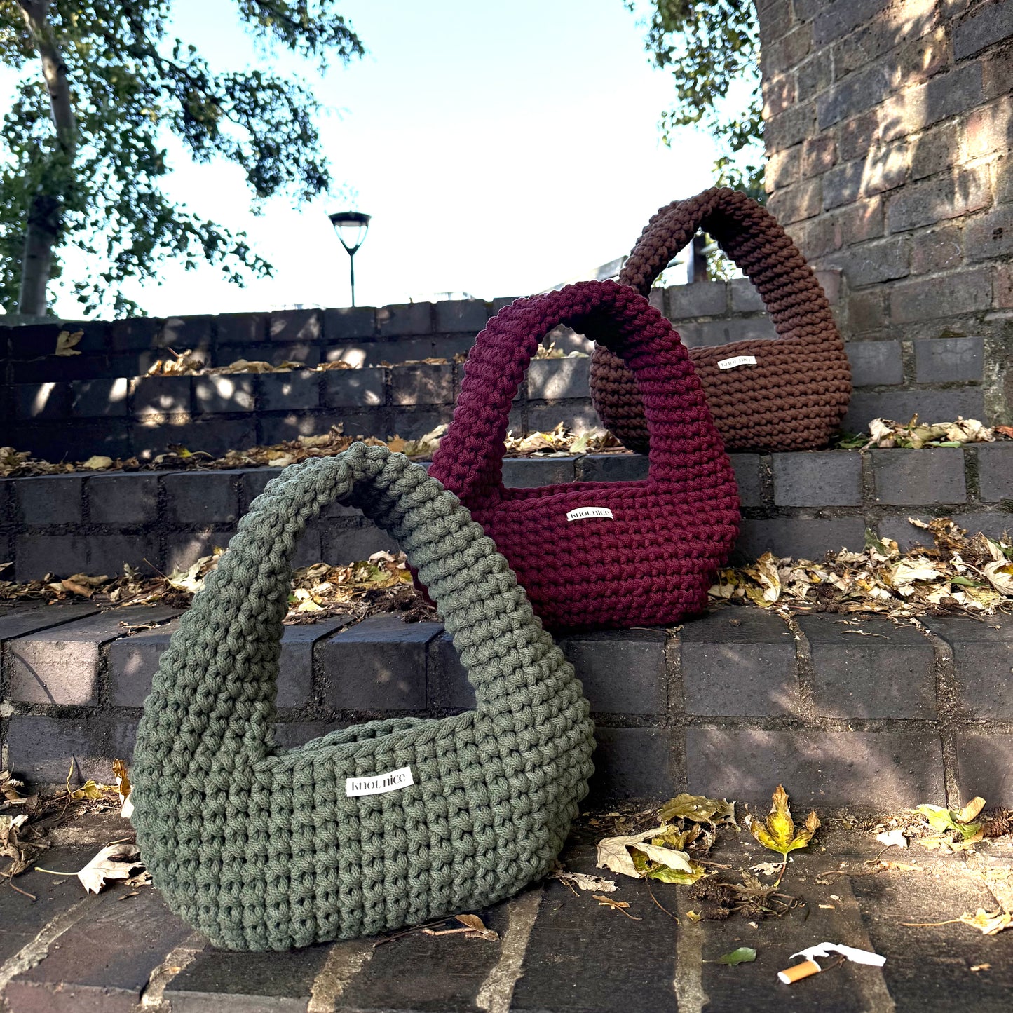 egg bag - khaki
