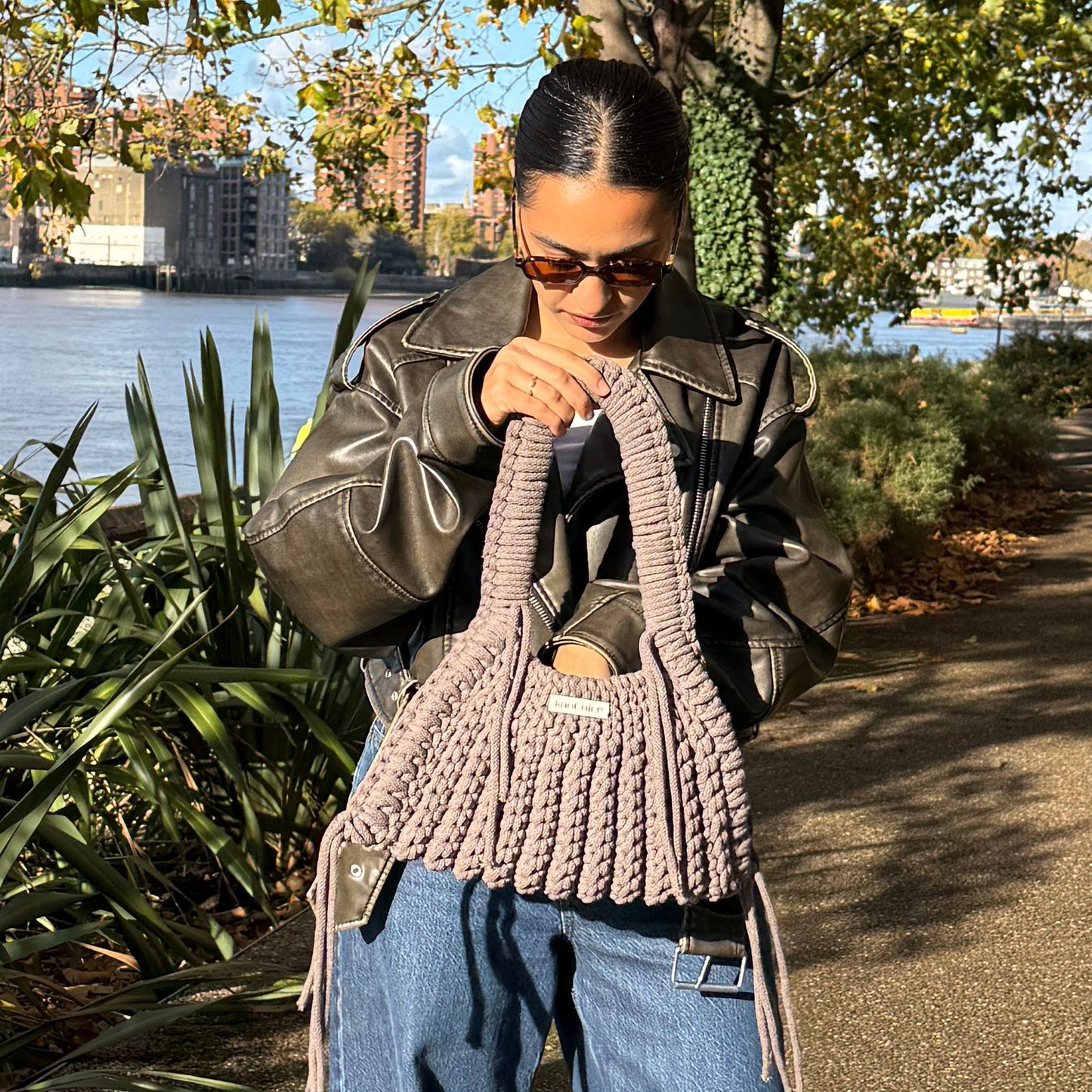 trapeze bag - earth