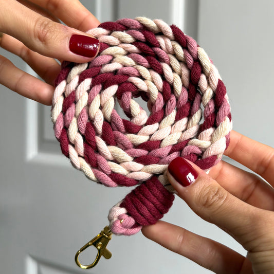 phone lanyard - berry mousse