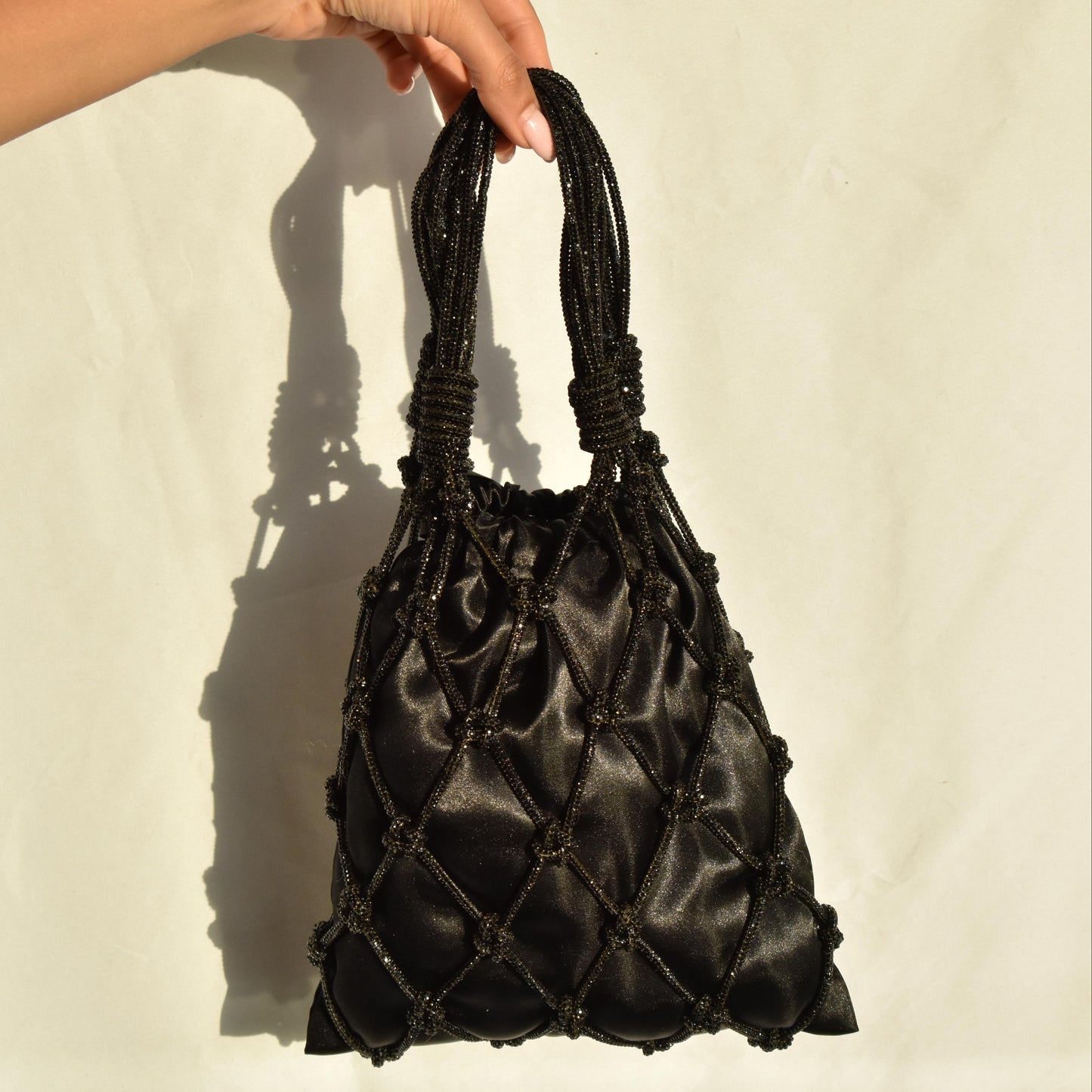sparkly bag - noir