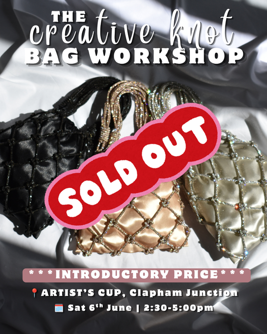The Creative Knot Bag Workshop - Saturday 6th June, Artist's Cup
