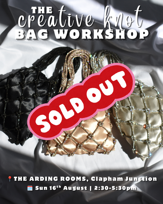 The Creative Knot Bag Workshop - Sunday 16th August, The Arding Rooms