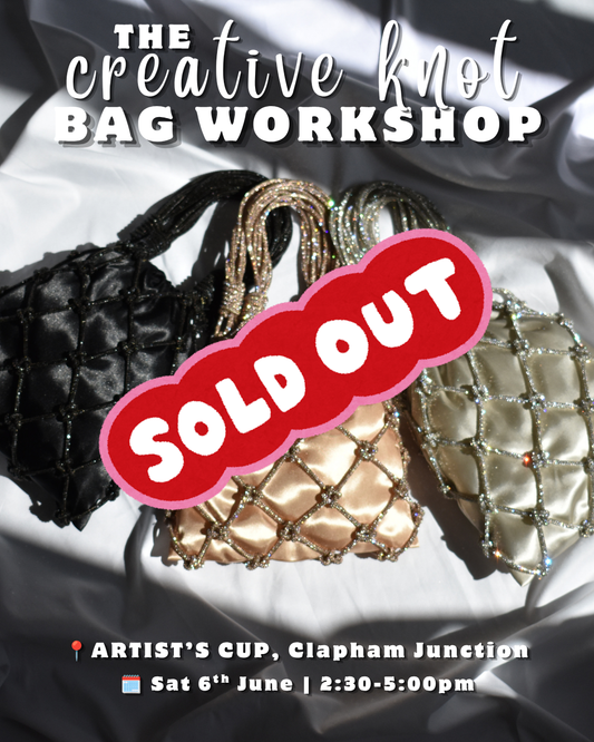 The Creative Knot Bag Workshop - Saturday 6th June, Artist's Cup